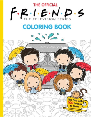 The Official Friends Coloring Book: The One with 100 Images to Color! Paperback Scholastic Inc.