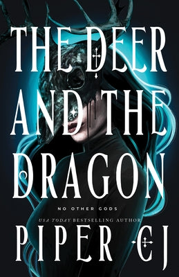Paperback of "The Deer and the Dragon" by Bloom Books, showing the book cover with artistic deer and dragon illustrations.