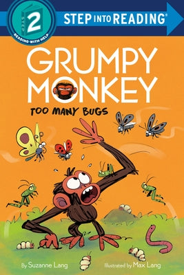 Paperback of Grumpy Monkey Too Many Bugs by Random House Books for Young Readers, featuring colorful illustrated cover.