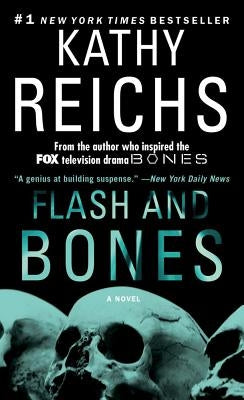 Mass market paperback of "Flash and Bones: A Novel" by Kathy Reichs, published by Pocket Books, showing the book cover.