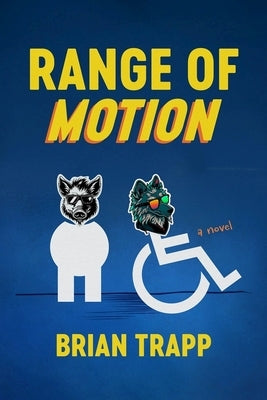 Paperback book titled "Range of Motion" by Acre Books, with a plain cover featuring the title and author details.