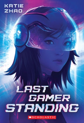 Paperback book titled "Last Gamer Standing" by Scholastic Paperbacks, featuring a colorful cover with gaming-themed artwork.