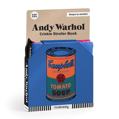 Andy Warhol Crinkle Fabric Stroller Book Fabric Galison