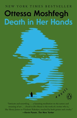 Paperback edition of "Death in Her Hands" by Penguin Books, featuring the book cover with title and author details.