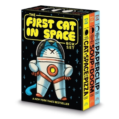 The First Cat in Space 3-Book Box Set: A Graphic Novel Collection: The First Cat in Space Ate Pizza, the First Cat in Space and the Soup of Doom, the by Barnett, Mac