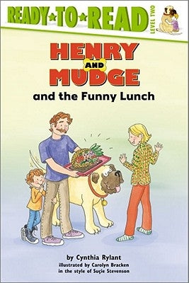 Paperback of "Henry and Mudge and the Funny Lunch" from Simon Spotlight, a Level 2 Ready-To-Read children's book.