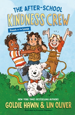 Paperback of The After-School Kindness Crew: Pooch on the Loose #1 by Penguin Workshop, featuring colorful book cover with cartoon dog.