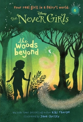 The Woods Beyond paperback by Random House Disney showing a colorful book cover with forest scenes and magical characters.