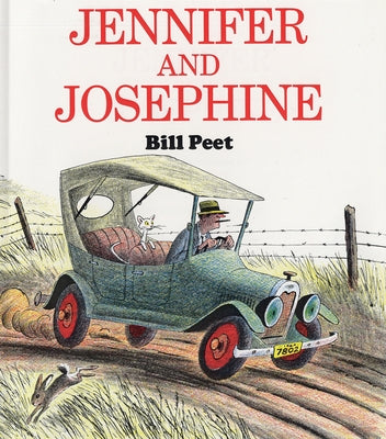 Paperback book titled "Jennifer and Josephine" by Clarion Books featuring colorful illustrated cover art.