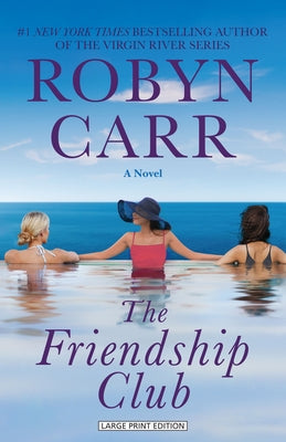 Paperback of The Friendship Club by Large Print Press featuring a colorful cover with children playing outdoors.