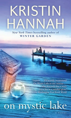 Mass market paperback of "On Mystic Lake" by Ballantine Books, showing the book cover with title and author details.