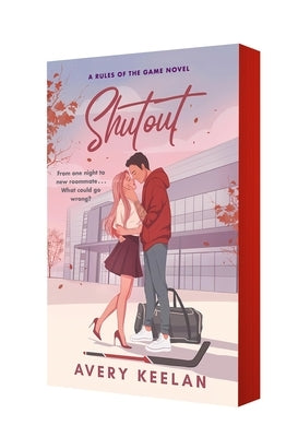 Bramble Shutout paperback book with a plain cover and visible text, resting on a flat surface.