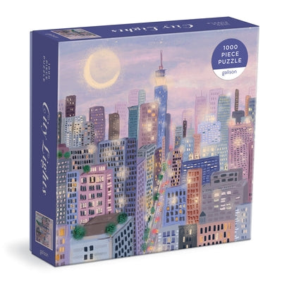 City Lights 1000 PC Puzzle in a Square Box Other Galison