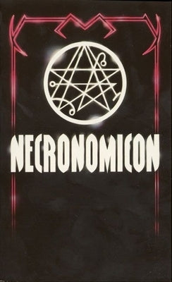 Mass market paperbound Necronomicon book by William Morrow & Company with dark, mysterious cover art.