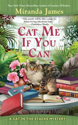 Mass market paperbound book titled "Cat Me If You Can" by Penguin Publishing Group, featuring a colorful illustrated cover.
