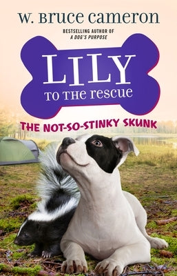 Paperback book titled "Lily to the Rescue: The Not-So-Stinky Skunk" by Odd Dot, featuring colorful illustrated cover art.