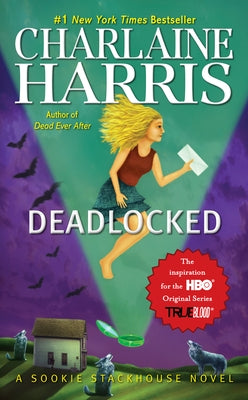 Mass market paperbound of "Deadlocked" by author from Ace Books, featuring the book cover with dark, mysterious artwork.