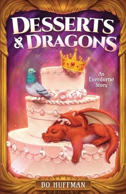 Paperback of Desserts & Dragons by Bordas Books showing colorful fantasy-themed cover art and title text.