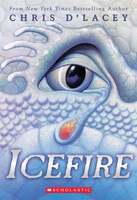 Paperback of Icefire from The Last Dragon Chronicles #2 by Scholastic Paperbacks, featuring the book cover and artwork.