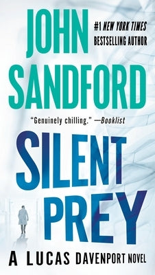 Cover of the mass market paperbound novel Silent Prey by G.P. Putnam's Sons featuring dark, suspenseful artwork.