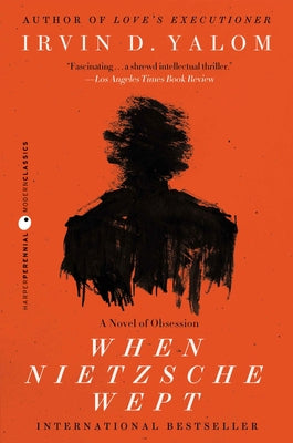 Paperback of "When Nietzsche Wept" by Harper Perennial, featuring the book cover with title and author details.
