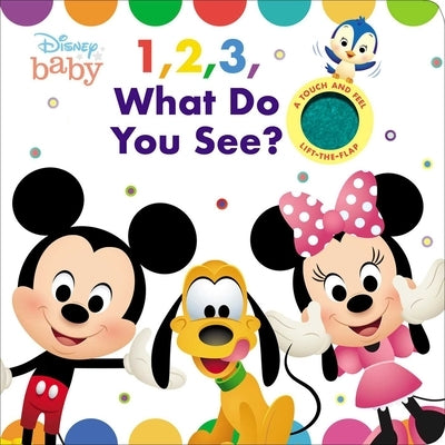 Disney Baby: 1, 2, 3 What Do You See? Board Book Studio Fun International
