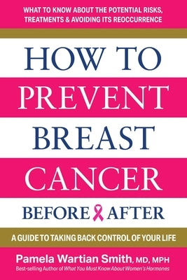 Paperback book titled "How to Prevent Breast Cancer--Before & After" by Square One Publishers, showing the cover with title and author.