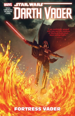 Paperback of Star Wars Darth Vader: Dark Lord of the Sith Vol. 4 Fortress Vader, featuring Darth Vader in his iconic armor.