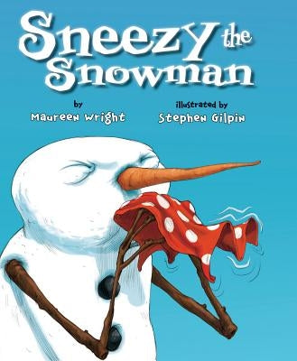 Paperback Sneezy the Snowman book by Two Lions featuring a colorful snowman illustration on the cover.