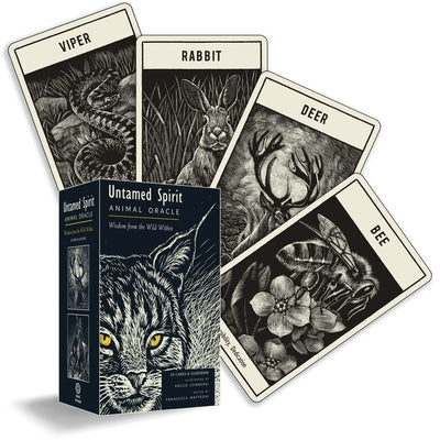 Untamed Spirit: Animal Oracle (50 Cards and Guidebook) Other Red Wheel