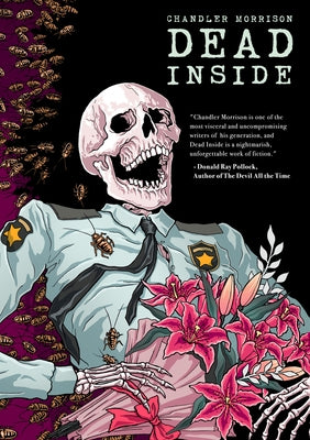 Paperback of "Dead Inside" horror novel by Death's Head Press, featuring dark, gritty cover art.