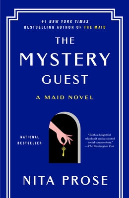 Paperback of The Mystery Guest: A Maid Novel by Ballantine Books, featuring the book cover with title and author details.