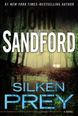 Large print paperback of "Silken Prey" by Large Print Press, showing the book's cover with title and author details.
