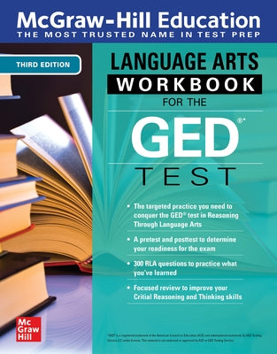 McGraw-Hill Education Language Arts Workbook for the GED Test, Third Edition by McGraw Hill Editores México