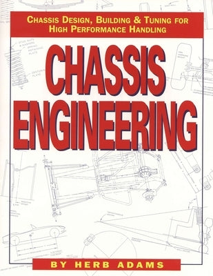 Paperback book titled "Chassis Engineering: Chassis Design, Building & Tuning for High Performance Cars" by HP Books.