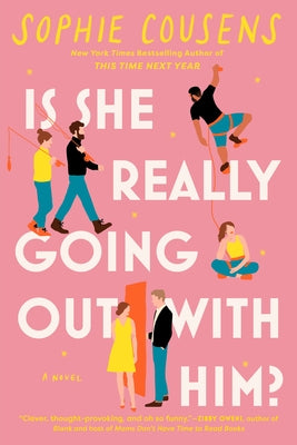 Paperback of "Is She Really Going Out with Him?" by G.P. Putnam's Sons, showing the book cover with title and author details.
