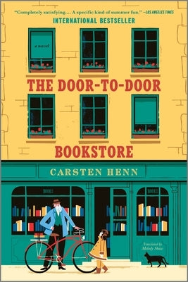 Paperback of The Door-To-Door Bookstore by Hanover Square Press, featuring a cover with colorful illustrations.