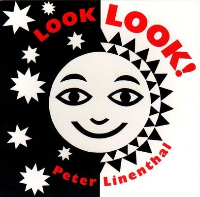 Colorful Look, Look! board book by Dutton Books for Young Readers featuring engaging illustrations for young children.