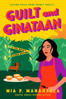 Paperback of "Guilt and Ginataan" by Berkley Books, featuring a colorful cover with Filipino-inspired artwork.