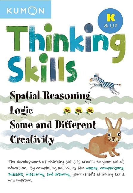 Kumon Thinking Skills K and Up Paperback Kumon Publishing North America