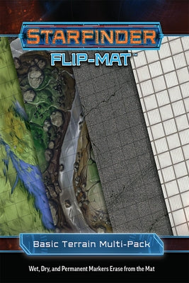 Starfinder Flip-Mat: Basic Terrain Multi-Pack Paperback Paizo Inc.