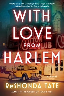 Paperback copy of "With Love from Harlem: A Novel of Hazel Scott" by William Morrow & Company, showing the book cover.