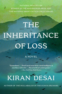 Paperback of The Inheritance of Loss by Grove Press, featuring the book cover with title and author details.