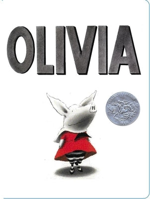 Olivia board book by Atheneum Books for Young Readers featuring colorful illustrations of Olivia the playful young girl.