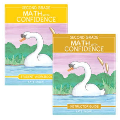 Second Grade Math with Confidence Bundle Paperback Well-Trained Mind Press