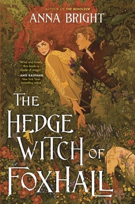 Paperback of The Hedgewitch of Foxhall by HarperCollins, showing the front cover with mystical artwork and title text.