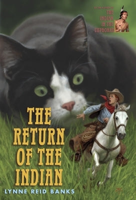 Paperback of "The Return of the Indian" by Yearling Books, featuring a colorful cover with illustrations of Native American scenery.