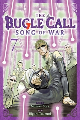Paperback of The Bugle Call: Song of War, Vol. 7 manga by Viz Media with colorful cover art featuring characters in battle scenes.