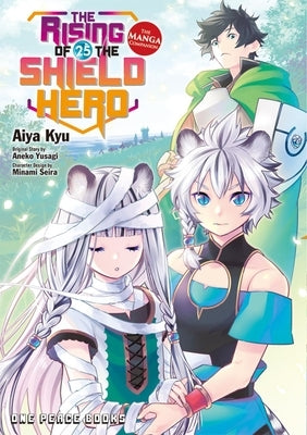 Paperback of The Rising of the Shield Hero Volume 25 manga companion by One Peace Books, featuring colorful cover artwork.
