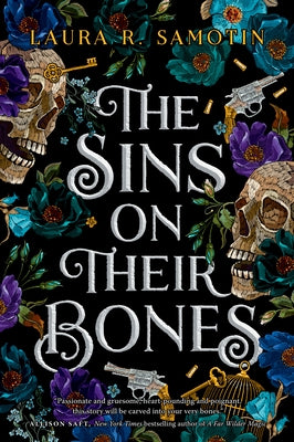 Paperback of The Sins on Their Bones, book one of the Cursed Crown Series by Random House Canada, showing the book cover.